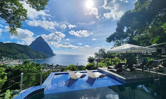 Soufriere Hotel | Bask in Ocean Views from Tranquil Hideaway | Near beach, Tet Paul & Pitons Hike