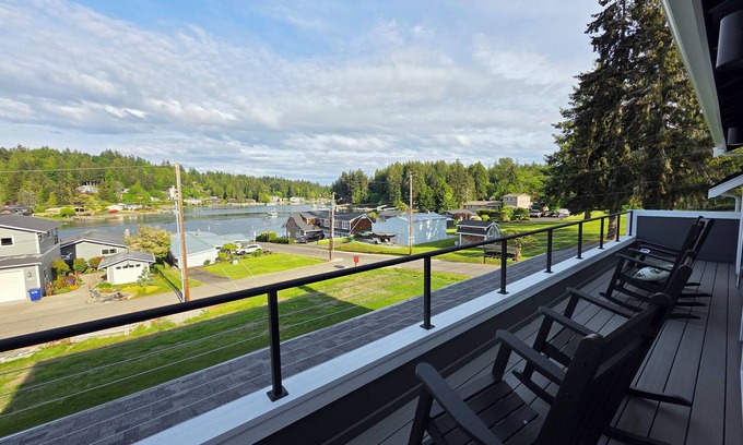 Gig Harbor House | Bay View Landing. Watch Seals, Eagles & Orcas! New Home with Wollochet Bay Views