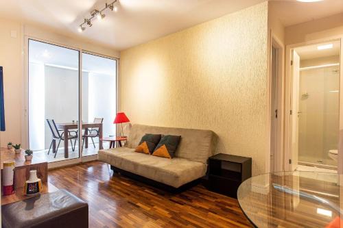 Consolacao Apartment | BC75 - Novo Bhaus Bela Cintra - Shopping - Metrô - 50m2 - Linda Vista 17o andar - Vaga de Garagem