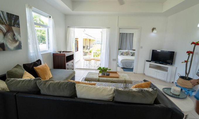 Rodney Bay Apartment | Beach Bliss! Pool, Beach, Quiet, with Laundry