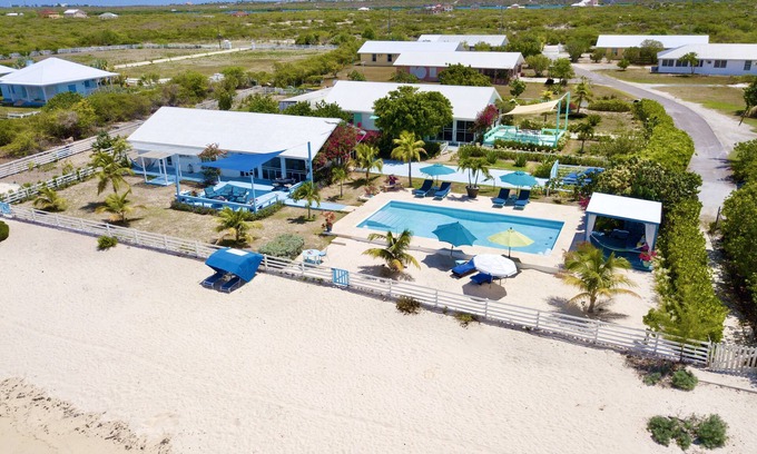 Cockburn Town Villa | Beach front villa with private pool & panoramic ocean views