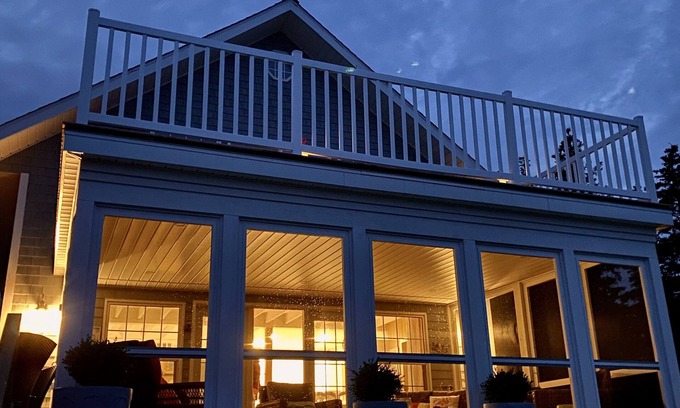 Souris House | Beach house on private white sand beach