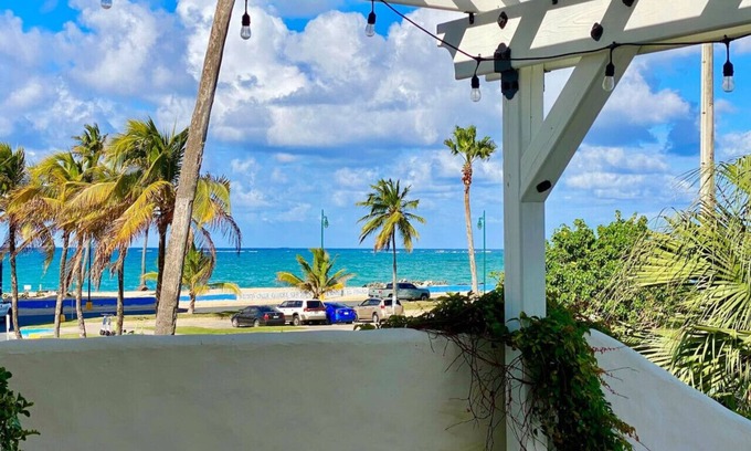 San Juan Apartment | Beach Retreat 2BR in Ocean Park Sandy Feet