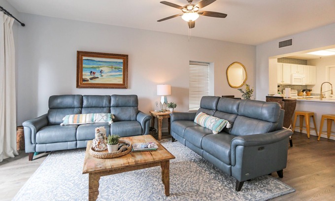 Waterside Village Condo | Beach View 2BR Condo in Waterside with Community Pool Sleeps 6 ~ Coastal Joy