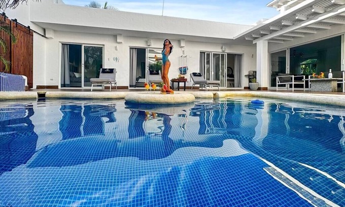Punta Cana House | Beach Villa Azul with private Pool, BBQ and Maid inc