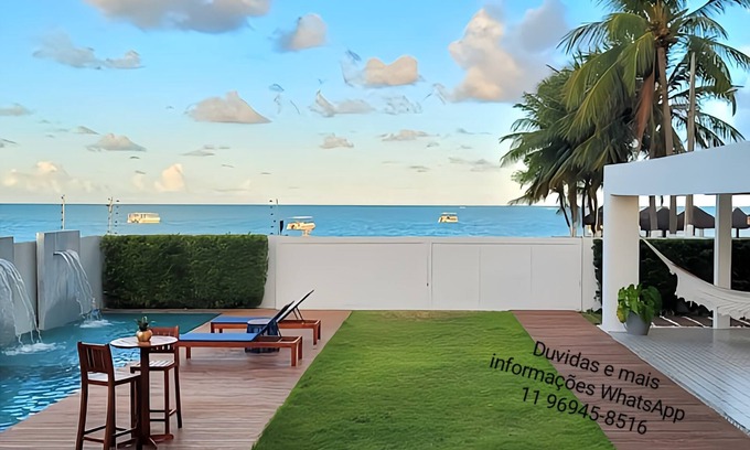 Camboinha House | Beachfront mansion with swimming pool in João Pessoa