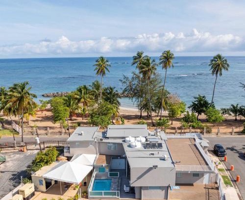 Dorado Pueblo Villa | Beachfront 7 Unit Villa with Pool and Terrace 8 BD 8 Bath