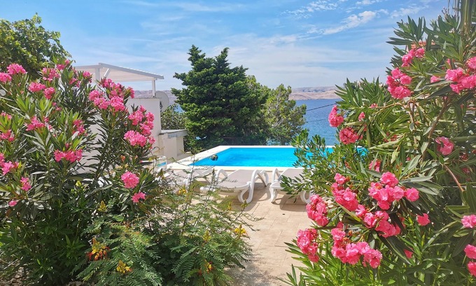 Cesarica Apartment | Beachfront Apartment Anita with pool - top 3