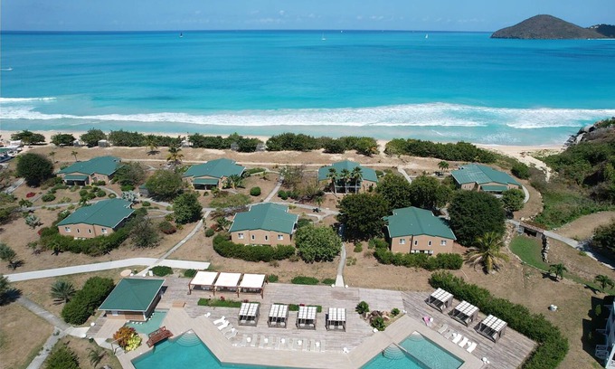 East End Condo | Beachfront Bliss: Cozy 1-Bed Apartment at Lambert Beach, BVI