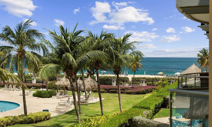 Oranjestad-West Condo | Beachfront - Divine Leisure 2BR condo - BC255