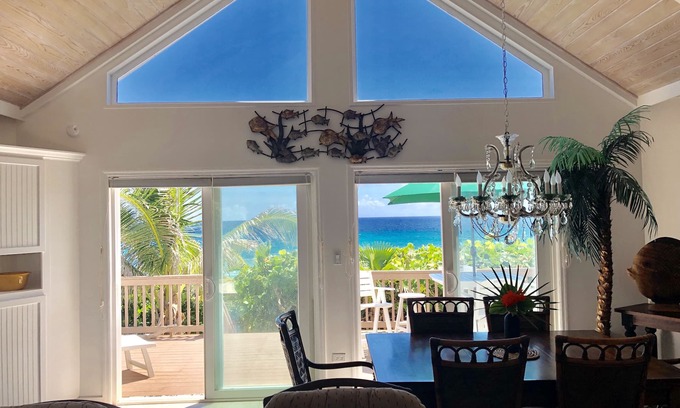Clarence Town House | Beachfront Home Right on Private Beach! Save with 7+ Night Stays Discount!
