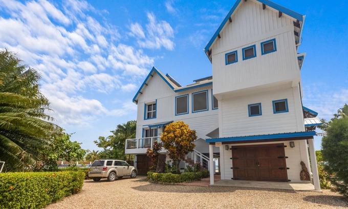 Caribbean Way House | Beachfront house w/private pool, kayaks, strong WiFi, partial AC & ocean views