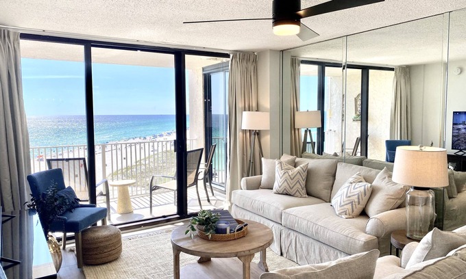 Gulf Lagoon Beach Condo | Beachfront Oasis -2 Bedroom, 2 Bath Family Friendly PCB Condo, Dunes of Panama