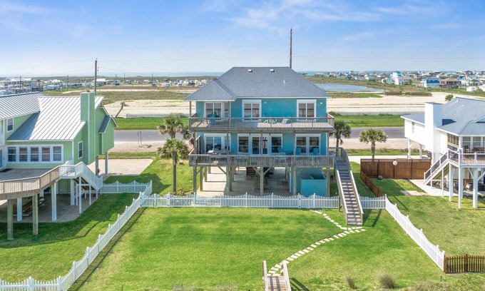 Miramar House | Beachfront w/Dune Walkover, Gulf Views from Every Room, Large Patio