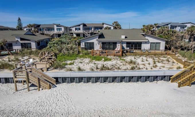 Sea Dunes Condo | Beachfront with large deck! Pool! Sea Dunes Sailfish A2