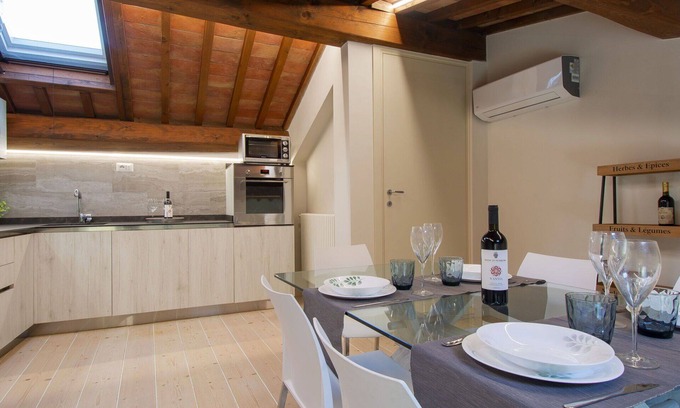 Montopoli in Val d'Arno Apartment | Beautiful apartment for 6 guests with WIFI, A/C, TV, patio, pets allowed and panoramic view