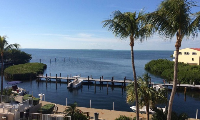 Islamorada Condo | Beautiful 1 bedroom apartment with a Phenomenal direct bay view 312