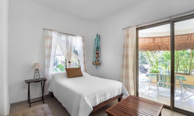 Tulum City Center Hotel | Beautiful 2 bedroom space, ground floor with access to the pool - Malinche