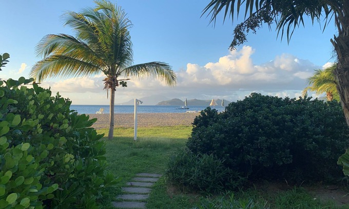 Cotton Ground Condo | Beautiful 3 Bedroom 3 Bath Beachfront Property on Nevis -St Kitts and Nevis