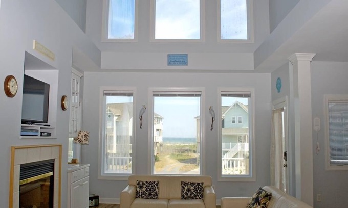 Village of Stump Sound House | Beautiful 3 BR Ocean View Home; Community Pool & Tennis Courts - Patient Tide