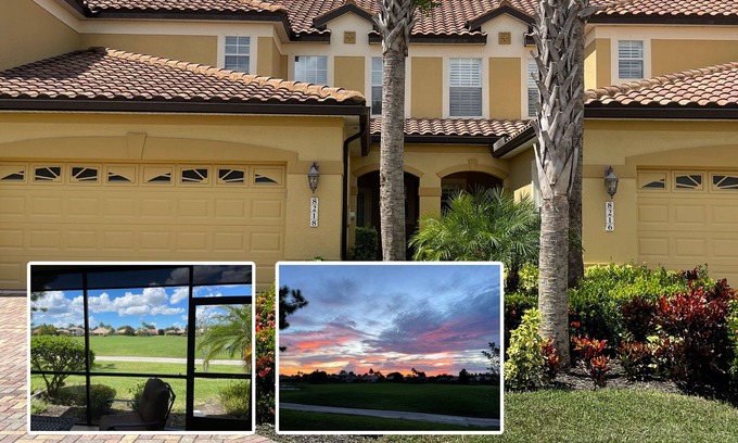 Lakewood Ranch Villa | Beautiful 3Br/2.5Ba Golf Course Townhome w/Bunk Room for the Kids!