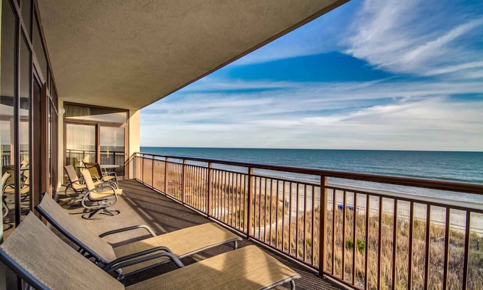 Windy Hill Condo | Beautiful 3rd Floor Oceanfront Condo at North Beach Resort & Villas