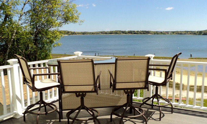 Buzzards Bay House | Beautiful 5BR CapeCod Handicap-Assess.BeachFrontHome w/Gorgeous Panoramic Views