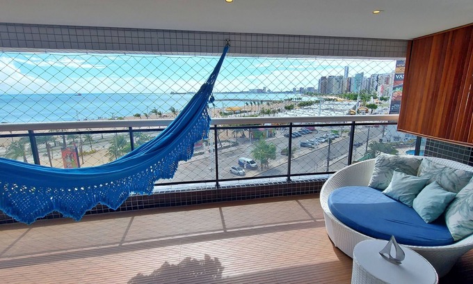 Meireles Apartment | BEAUTIFUL AP 3/4 LANDSCAPE SEA FRONT ON THE SEAFRONT OF FORTALEZA BEST PRICE