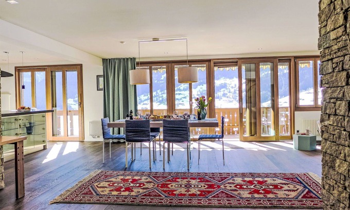 Grindelwald Apartment | Beautiful apartment for 4 people with WIFI, TV and balcony