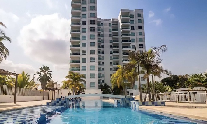 Sucre Apartment | Beautiful apartment with balcony and oceanfront view in Coveñas.