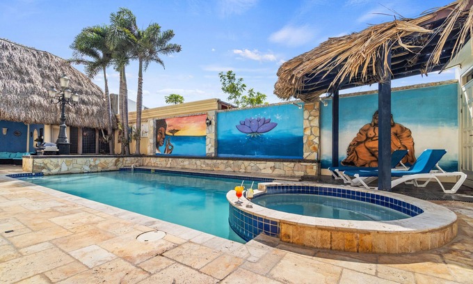 Koyari House | Beautiful Aruba luxury villa La Casa Piu Bella