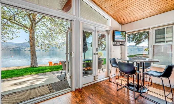 Central Okanagan Apartment | Beautiful Cabin Right next to Lake Okanagan #5