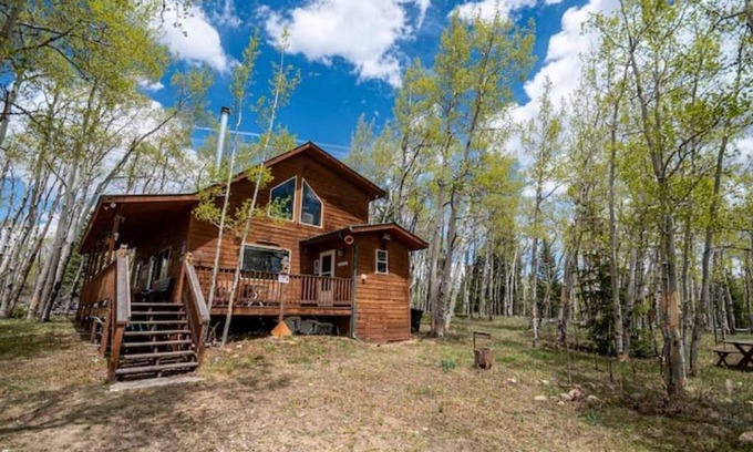 Michigan Hill Cabin | Beautiful, Cozy and Quiet Home Nestled in an Aspen Grove