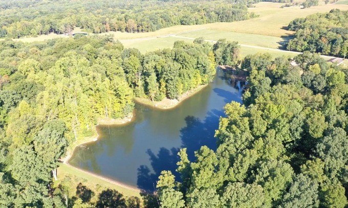Pierceville House | Beautiful, cozy, lakeside wooded getaway in serene surroundings.