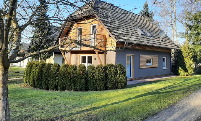 Feriendorf Silbersee House | Beautiful holiday home on Silbersee for up to 8 people