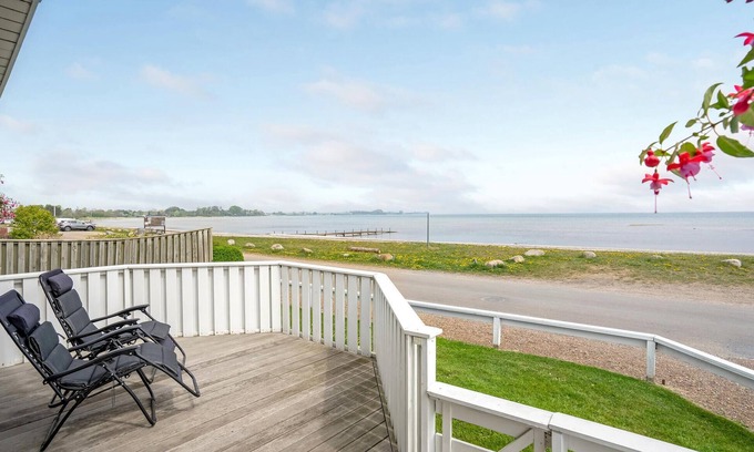 Bjert House | Beautiful home in Bjert with sauna