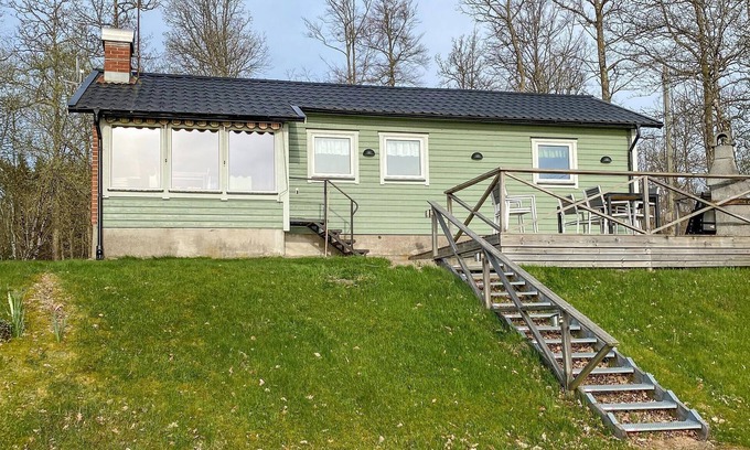Kragared House | Beautiful home in Torup with lake view