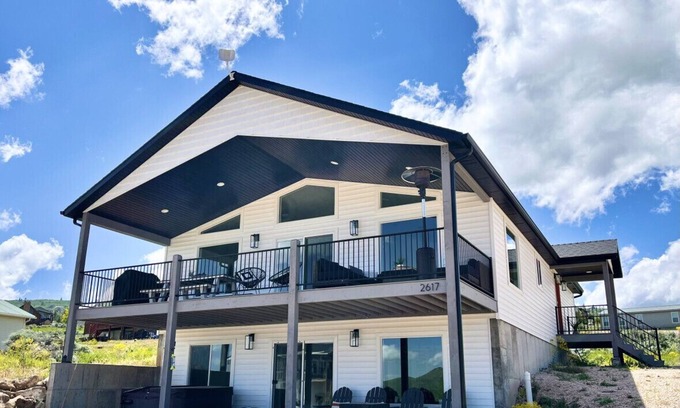 Sweetwater House | Beautiful Home Near Bear Lake Golf Course! Hot Tub & Pool Table! Ideal Beach Resort Access Included!