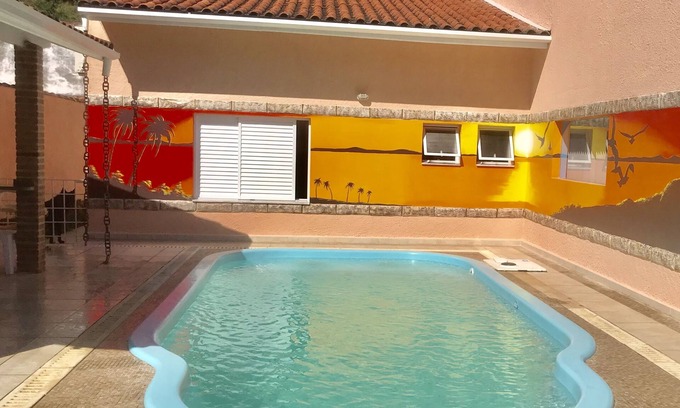 Pontal da Cruz House | Beautiful house with pool and barbecue in Portal da Olaria - Arrastão Beach