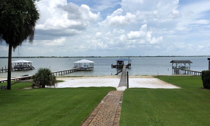 Placid Lakes House | Beautiful Lakefront Property with Private Dock and Beach. Renovated spring of 23