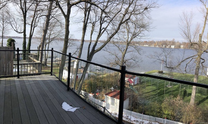 Paw Paw Lake House | Beautiful lakeview! 1 block to the public beach access, Boat dock AVALABLE!