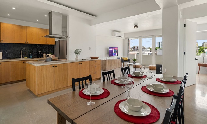 Parque Apartment | Beautiful large apartment w/pool and near the Beach - 10 minutes from airport.