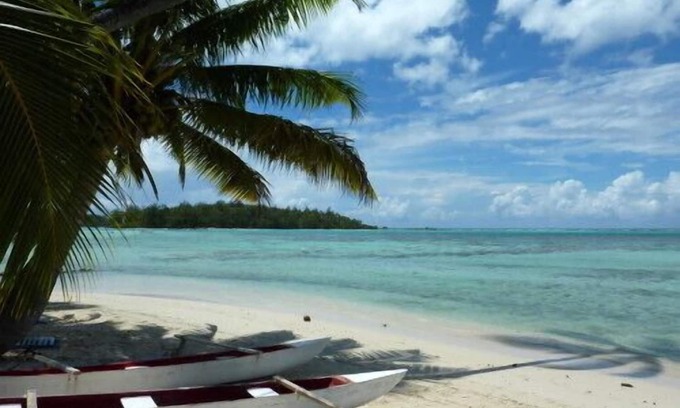 Moorea-Maiao House | Beautiful little house fully equipped, the most beautiful beach of the island facing the motus