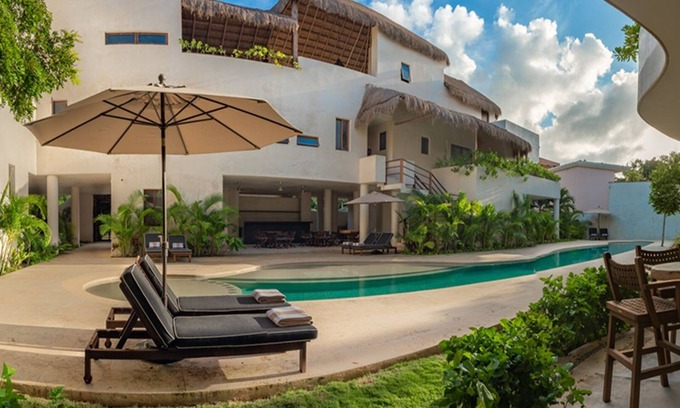 Tulum Hotel | Beautiful luxury suite with pool, Free Wifi, Parking