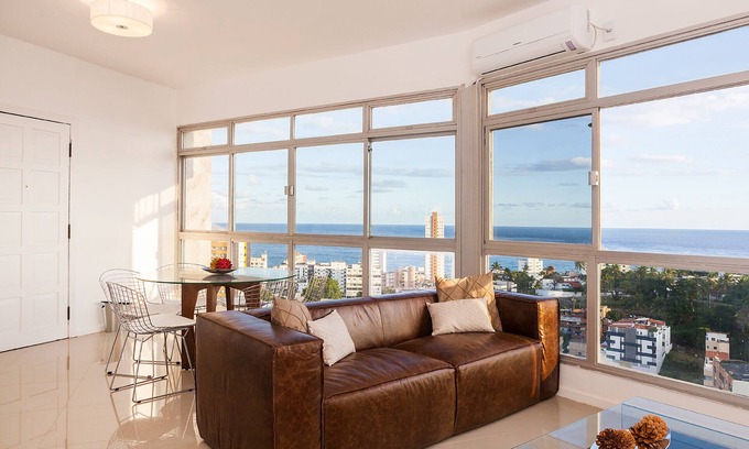Barra Apartment | Beautiful, modern and spacious, each room comes with a stunning sea view.