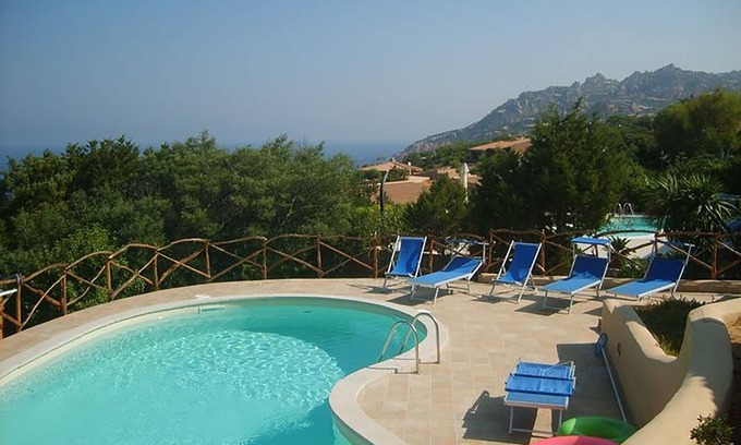 Costa Paradiso Villa | Beautiful modern 2 bed villa, private pool, sea views, small garden, near beach