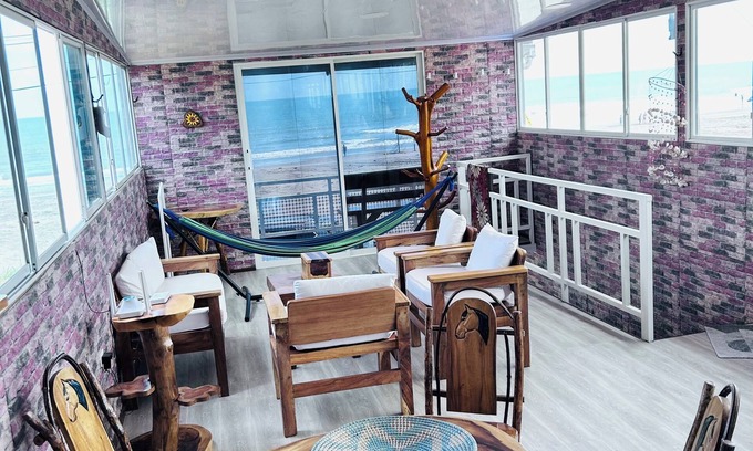 Pedernales House | Beautiful ocean view house, garage, Ac, laundry, fully equipped, dog friendly 🐕