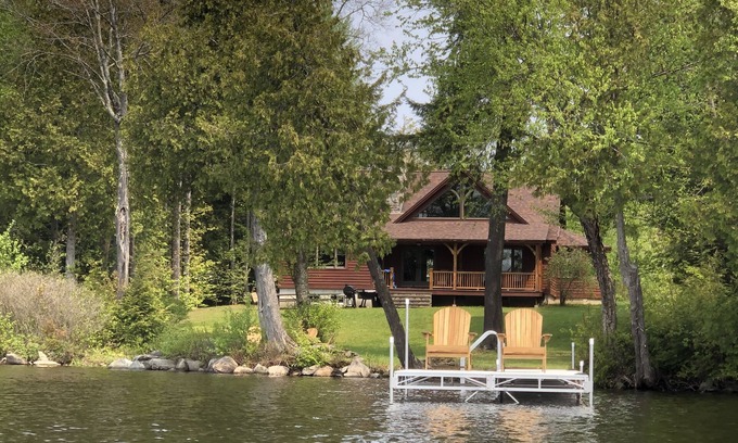 Sangerville House | Beautiful, Peaceful Lakefront Home in woods. Canoe, Kayaks, ATV trail access.