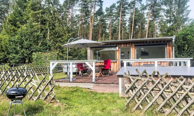 Rheinsberg House | Beautiful private villa for 2 people with TV, terrace and pets allowed