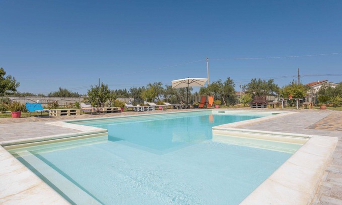 Partinico House | Beautiful private villa for 6 people with A/C, private pool, WIFI, TV, patio and parking